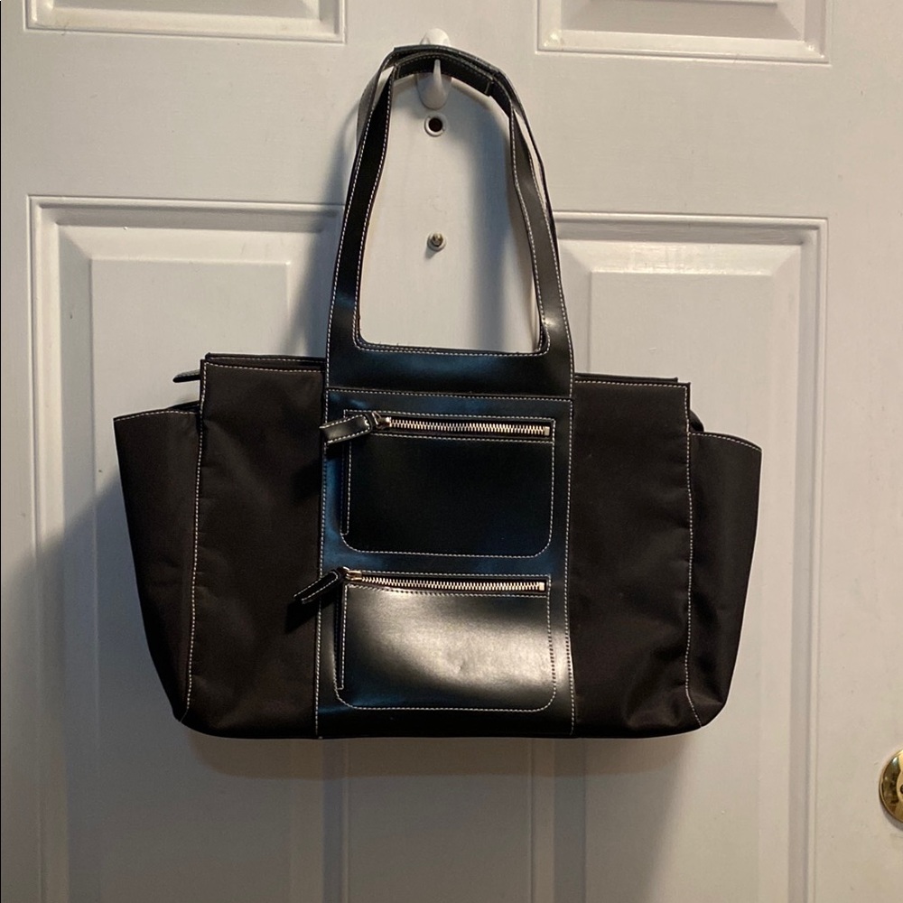 Black Tote Bag by Spiegel